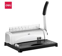 Deli Document Binding Machine - Ideal for Reports, Presentations & Theses in Office & Print Shops，1-Pack