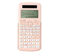 deli ED991ES Scientific Calculator for Maths & STEM, 417 Functions, Pink | Suitable for Home, School & Office, 417 Functions, Solar & Battery Powered