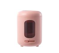 deli Electric Pencil Sharpener Pink, 3 Adjustable Point Settings, Tungsten Steel Blade, Battery Operated (2X AA Not Included), 6.5-8mm Pencils, Anti-Slip Base