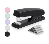 deli Stapler, Desktop Staplers with 640 Staples, Office Stapler,25 Sheet Capacity, Black