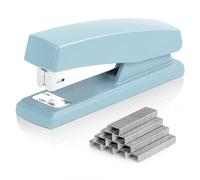 Deli Stapler, Desktop Staplers with 640 Staples, Office Stapler, 25 Sheet Capacity, Blue
