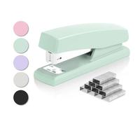 deli Stapler, Desktop Staplers with 640 Staples, Office Stapler, 25 Sheet Capacity, Green