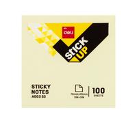 Deli Sticky Notes-12 pads of 100 sheets-Yellow Sheets, 3x3 Inches
