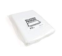 Deli Supplies 1000 x 2.5kg Potato Bags 10" x 15.5" Poly 110 Gauge Strong Bag