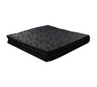 Deli Supplies 25 x Black Disposable Paper Tablecloths Covers 90cm x 88cm Parties Weddings Xmas