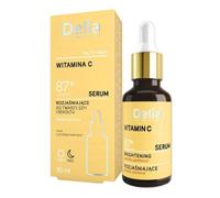 Delia Cosmetics - Brightening Serum - Vitamin C - Skin with Hyperpigmentation - Evens Out the Skin Tone, Brightens - Smoothes. Moisturises - Vegan - 30ml