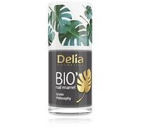 Delia Cosmetics - Bio Green Nail Polish - PARADISE - Vegan Friendly - Perfect Opacity and Shine - Easy and Fast Application - Natural Ingredients - Long Lasting Color up to 6 Days - 11ml