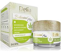 Delia Cosmetics - Botanical Flow Face Cream - Nourishing & Moisturizing - Natural Ingredients: Hemp Oil, Sage & Goi Berry Extract - Day & Night - All Skin Types - 50ml