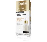 Delia Cosmetics - Gold & Collagen Therapy - Elasticizing Serum - Vitality - Nourishment - Colloidal Gold - Red Clover Extract - Collagen - 30 ml