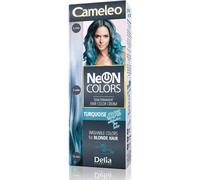 Delia Cosmetics Neon Colours Semi Permanent Hair Colour Cream Turquoise