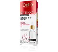 Delia Cosmetics - Retinol Therapy - Nourishing Serum - Every Skin Type - Strengthening - Anti-Wrinkle - Vitamin E - Retinol - Sea Buckthorn Oil - 50 ml
