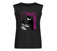 Delia Derbyshire Limited Edition Tribute Black Sleeveless T-Shirt Mens Unisex Vest Tank Tops XL
