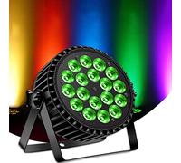 DELIBANG 200W LED Par RGBW Stage Light DMX512/Auto/Voice/Master-Slave Control Par Light Disco Effect Light, Infinite Color Mixing/Rainbow Effect for Party Bar Show Halloween Wedding