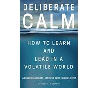 DELIBERATE CALM HB by Jacqueline Brassey Hardback Self Help Business