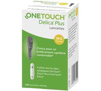 One Touch Delica 30 Gauge Lancets 200 Count