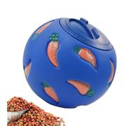 Delicacle Ball for Bunnies for Guinea Pigs and Rabbits with a Slow Treat, Treat for Bunnies | Pet Slow Feeder Ball | Boredom Killer, Puzzle Ball from a