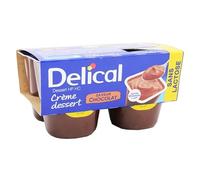 Delical Crème Dessert HP HC sans Lactose Chocolat 4 x 200g