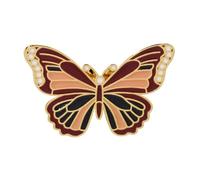 Delicate 3D Butterfly Lapel Pin Brooch Multiple Color Option Badge Perfect for Dress Coats and Formal Attire Alloy Drip Oil Badge