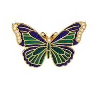 Delicate 3D Butterfly Lapel Pin Brooch Multiple Color Option Badge Perfect for Dress Coats and Formal Attire Alloy Drip Oil Badge