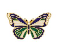 Delicate 3D Butterfly Lapel Pin Brooch Multiple Color Option Badge Perfect for Dress Coats and Formal Attire Lightweight Chest Pin