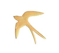 Delicate Alloy Swallow Brooch Bird Design Versatile Dress Lapel Pin Accessory For Daily Wear Special Occasions Swallow Brooch For Women Men