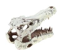 Delicate Aquarium Landscape Artificial Varnish Skull Terrarium Landscape Shrimp Tree Statue Aquarium Habitat Decoration