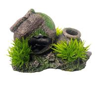 Delicate Aquariums Landscape Artificial Old Crock Terrarium Landscape Shrimp Tree Statue Aquariums Habitat Decors