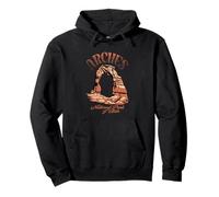 Delicate Arch Arches National Park Utah Hiking Camping Pullover Hoodie