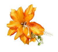 Delicate Artificial Floral Hair Accessory Comfortable Hair Clip Fashionable Hair Ornament For Enhancing Your Styles