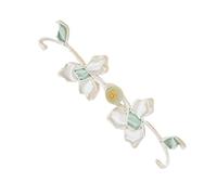 Delicate Artisanal Craft Satins Frogs Featuring Oriental Florals Designs for Couture Costume Making Craft Supply
