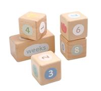 Delicate Baby Growth Milestones Markers Wooden Photo Props for Professional Studio Family Portrait Use Wooden Baby Photo Props