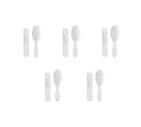 Delicate Baby Hair Brush + Comb Set For Newborns & White For Scalp Grooming Gently Grooms Baby's Hair Set Of 2 Winter Thick Warm Mittens