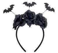 Delicate Black Branches Headwear, Bat black hair | Resin Headpiece for Look, Halloween Makeup Artists and Enthusiasts, Themed Celebrations