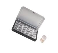Delicate Black Magnetic Empty Makeup Palette with Glasses Portable and Sturdy Makeup Holder for Travels Black Cosmetic Organizers