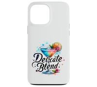 Delicate Blend Watercolor Cocktail Martini Drink Art Case for iPhone 13 Pro Max