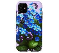 Delicate Blue Forget-Me-Not Floral Bouquet Shapes Mania Case for iPhone 11