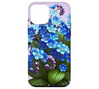 Delicate Blue Forget-Me-Not Floral Bouquet Shapes Mania Case for iPhone 12 mini