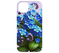 Delicate Blue Forget-Me-Not Floral Bouquet Shapes Mania Case for iPhone 14 Plus