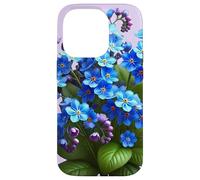 Delicate Blue Forget-Me-Not Floral Bouquet Shapes Mania Case for iPhone 14 Pro