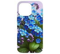 Delicate Blue Forget-Me-Not Floral Bouquet Shapes Mania Case for iPhone 14 Pro Max