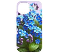 Delicate Blue Forget-Me-Not Floral Bouquet Shapes Mania Case for iPhone 15