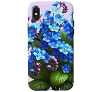 Delicate Blue Forget-Me-Not Floral Bouquet Shapes Mania Case for iPhone X/XS