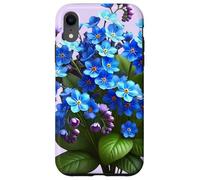 Delicate Blue Forget-Me-Not Floral Bouquet Shapes Mania Case for iPhone XR