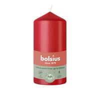 Delicate Bolsius Pillar Candle 120 X 58mm 2 Pack - Red