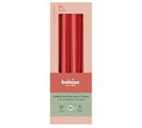 Delicate Bolsius Tape Candles 245 X 24mm - Red