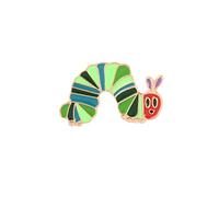 Delicate Brooch For Women Men,Cartoon Strawberry Worm Enamel Badge Collar Lapel Brooch Pin Clothes Jewelry Breastpin - Caterpillar