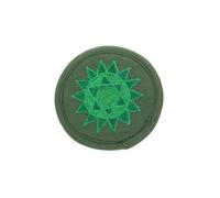 Delicate Buddhist Sound Bowl Pad Cotton Cloth Green Gift Cushion