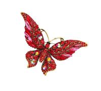 Delicate Butterfly Brooch with Artistics Designs Portable Yet Sturdy Accessory for Year Round Elegant Vintage Styles Brooch