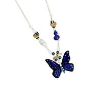 Delicate Butterfly Pendant Necklace with Ethnic Inspired | Beautiful Ethnic Themed Artwork for Gift Giving and Special Occasions with Contemporary Fashion for Modern Wardrobe