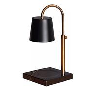 Delicate Candle lamp Height Adjustable Candle Warmer Lamp Marble Base Candle Lamp with 2 Bulbs Dimmable Candle Light for Jar Candles Creativity